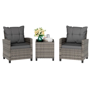 Arlayne 2 - Person Outdoor Rattan Patio Set with Cushions - Melillo EnterprisesAll categories